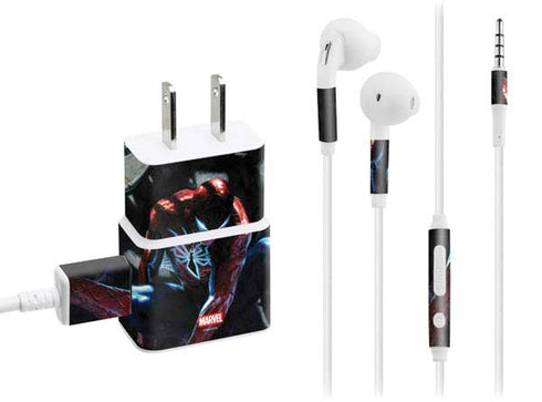Marvel Spiderman New Suit Spiderman Phone Charger Skin